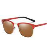 Polarized sunglasses for men women Half Frame Sunglasses mens womens sunglasses