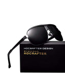 Men's Sports Aviator Polarized Metal Frame Safe Driving Sunglasses