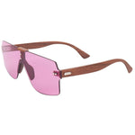 Wooden Sunglasses for Men Design Sports Wooden Frame Sun Glasses UV Protection Unisex Sunglasses