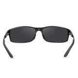 Matte Metal Frame Polarized Lens Square Round Aviator Wayfarer Sunglasses