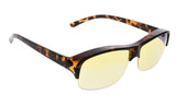 Computer Fit over Glasses with Yellow Tinted
