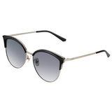 Semi Rimless Classic Polarized Sunglasses for Women Metal&TR90 Frame JE015