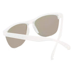 Unisex Semi Rimless Sunglasses Polarized Color Mirror Retro Glasses
