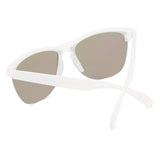 Unisex Semi Rimless Sunglasses Polarized Color Mirror Retro Glasses