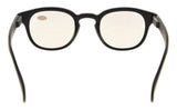 UV Protection,Anti Blue Rays,Reduce Eyestrain,Computer Reading Glasses Amber Tinted Lenses