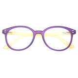 Reading Glasses 5 Pack Vintage Round Frame Men and Women Spring Hinge Readers