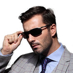 Aluminum Magnesium Polarized Sunglasses Mens For Driving Traval E8179
