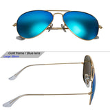 Classic polarized Aviator sunglasses For Men & Women, Kids Sunglasses for Girls and Boys Age 5-15.