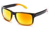 Newbee Fashion Men's Simple Squared Keyhole Revo Sunglasses -BUY 4 GET 20% OFF