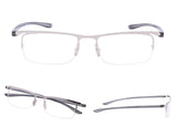 READING GLASSES 3 pack Half-rim Readers