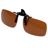 Lightweight Polarized Clip-on Flip up Metal Clip Sunglasses Lenses