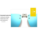 Polarized Clip-on Flip up Metal Clip Sunglasses Lens Glasses Outdoor Driving
