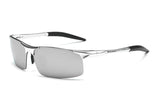 Men's Hot Fashion Driving Polarized Sunglasses for Men Al-Mg Metal Frame Ultra Light