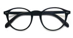 Vintage Retro Small Nails Horned Rim Round Clear Lens Glasses Prescription