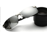 Men's Hot Fashion Driving Polarized Sunglasses for Men Al-Mg Metal Frame Ultra Light