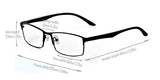 Half/Full TR90 Frame Clear Lens Business Glasses Prescription Optical Glasses Frame