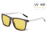 HD Night Vision Glasses for Driving  Yellow Lens Aviator Anti glare Sunglasses