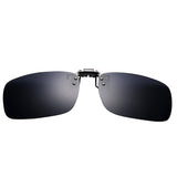 Polarized Clip-on Flip Up Sunglasses Wear Over Prescription glasses