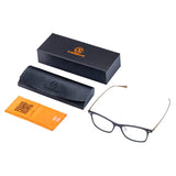 Eyeglasses Frame Optical Frame Prescription Eyeglasses Frame With Magnetic Clip-on Sunglasses Carbon Fiber frame