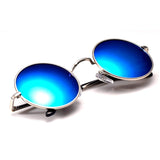 Retro Round John Lennon Polarized Sunglasses Small Metal Frame Hippie Sun Glasses