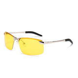 Night Vision Glasses for Driving Men Women Sports Style Metal Frame Sunglasses