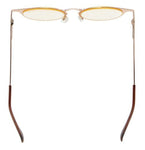 UV Protection,Anti Blue Rays,Reduce Eyestrain,Round Computer Reading Glasses