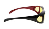Fitover Blue Light Blocking Computer Glasses with Yellow Tinted Lenses