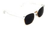 - Premium Half Frame Horn Rimmed Sunglasses Assorted Color Frames and Lenses Semi Rimless
