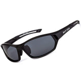 Polarized Sports Sunglasses, HD Lens,Built-in Comfortable Silicon Leg for Men Women Baseball Running Cycling Fishing Driving Golf Softball Hiking