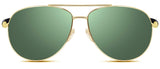 Men's Aviator Sunglasses Uv400 Protection Polarized Lens Ultralight