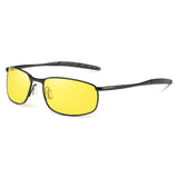 HD Polarized Driving Outdoor Sports Cycling Sunglasses for Men Lightweight Metal Frame100% UV Protection 57mm