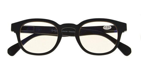 UV Protection,Anti Blue Rays,Reduce Eyestrain,Computer Reading Glasses Amber Tinted Lenses