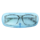 Magnet Buckle Frosted Translucent Nearsighted Eyeglasses Case