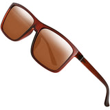 Polarized Sunglasses for Men Driving Mens Sunglasses Rectangular Vintage Sun Glasses For Men/Women