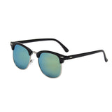 New Vintage Classic Half Frame Semi-Rimless Wayfarer Clear Lens Glasses