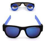 Folding Sunglasses - Slap and Clip On Wrist, Bikes and More