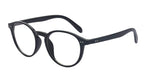 Vintage Retro Small Nails Horned Rim Round Clear Lens Glasses Prescription