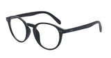 Vintage Retro Small Nails Horned Rim Round Clear Lens Glasses Prescription