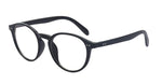 Vintage Retro Small Nails Horned Rim Round Clear Lens Glasses Prescription