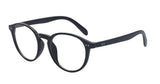 Vintage Retro Small Nails Horned Rim Round Clear Lens Glasses Prescription