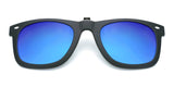 Clip-on Flip Up Polarized Wayfarer Sunglasses Lens For Outdoor Sports
