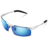 Men's Polarized Sunglasses For Men Driving Fishing Golf Climbing Running Sports Style Metal Frame Glasses