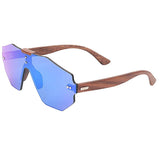 Wooden Sunglasses for Men Design Sports Wooden Frame Sun Glasses UV Protection Unisex Sunglasses
