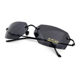 Matrix Square Sunglasses men Ultralight Rimless