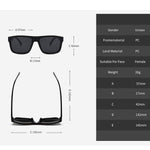 Unisex Retro Polarized Wayfarer Sunglasses Polarized Sunglasses for Men Driving Sun Glasses For Women/Men UV400