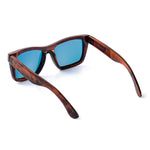 Bamboo Wood Polarized sunglasses For Men&Women Retro Style Red UV400