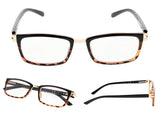 READING GLASSES 5 pack Two-Tone Readers