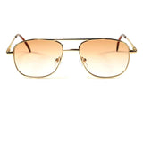 Select 1 or 2 Pairs - Unisex Aviator Retro Sun Readers Spring Hinged Reading Glasses Sunglasses (These Are BIFOCAL Reading Glasses)