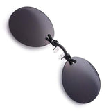 3 Colors Retro Round Clip On Nose Sunglasses Matrix Morpheus Movie rimless
