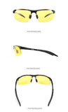 HD Anti Glare Night Driving Glasses Polarized Night Vision Sunglasses for Rain Day Night